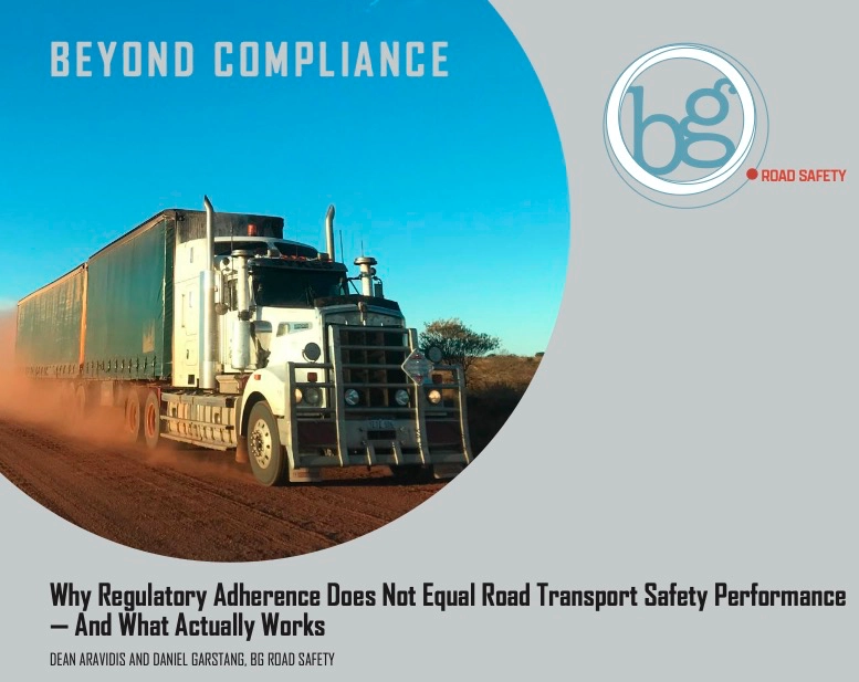 Beyond compliance - BG Road Safety